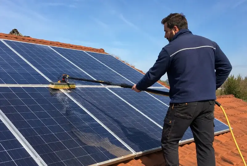 Nettoyage et entretien de panneaux solaires à Saint-Nazaire
